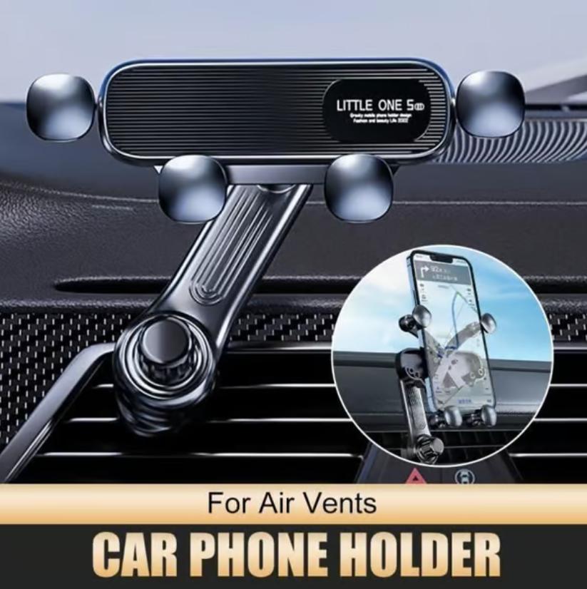 Support de téléphone portable pour voiture à gravité