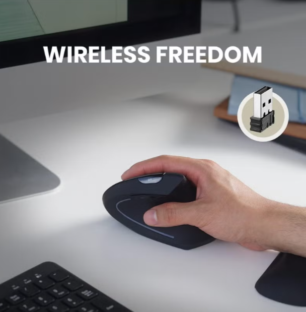 Souris verticale ergonomique sans fil image 9