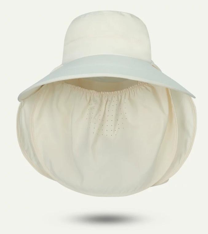 Chapeau anti-soleil protection complète image 2