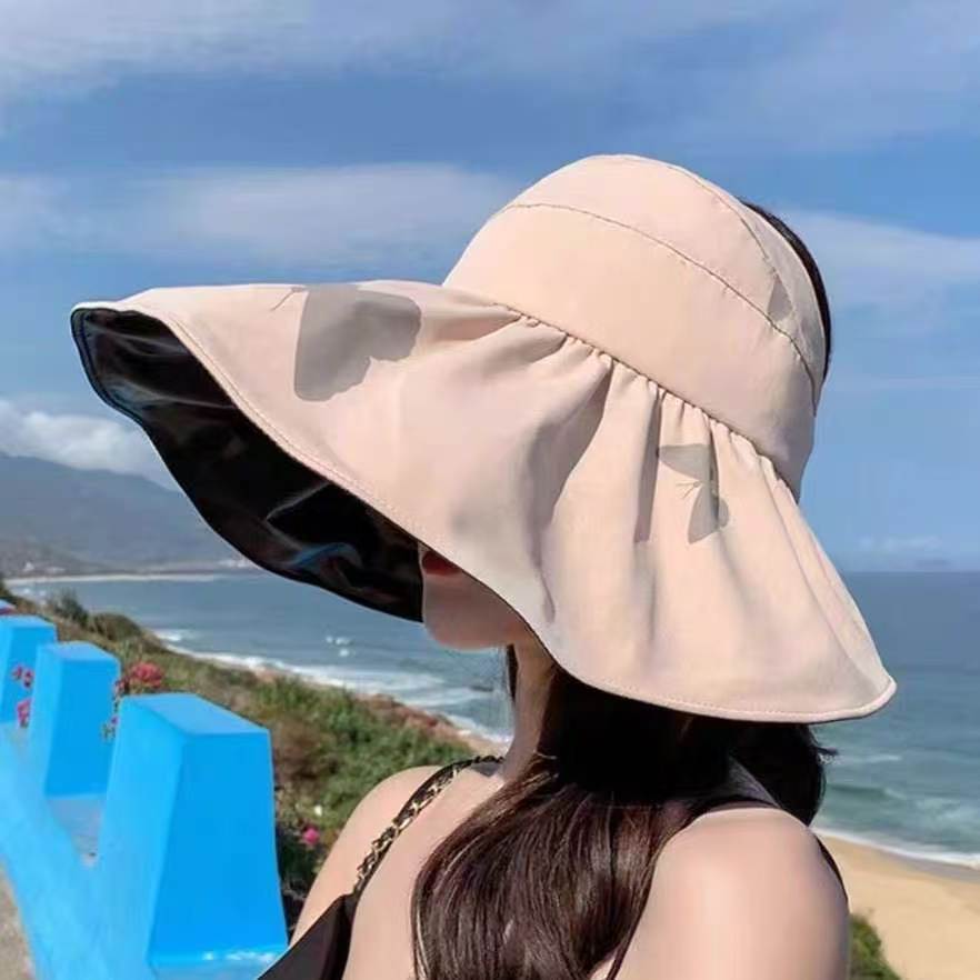 Khaki Hat with Butterfly