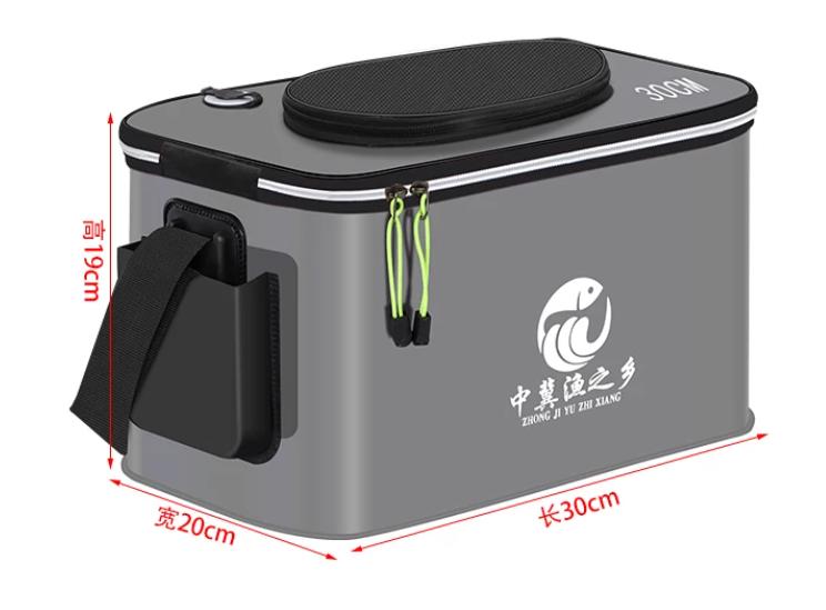 seau à poissons pliable multifonction