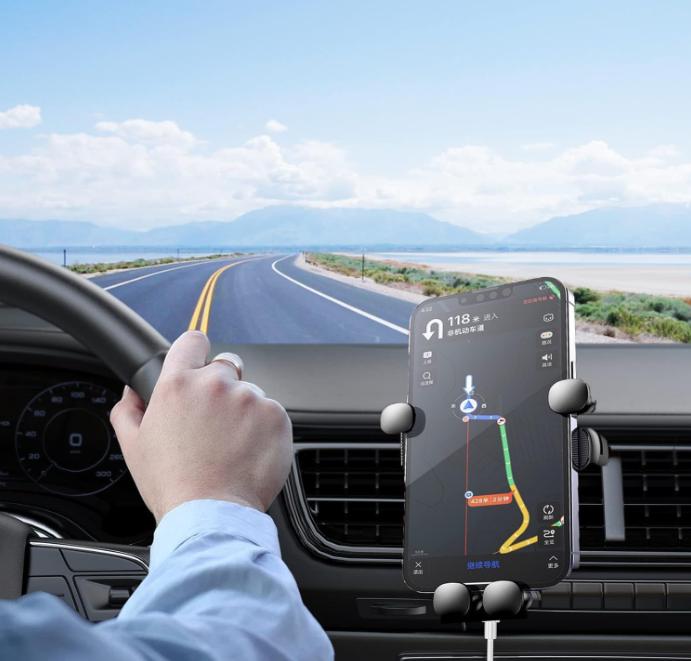 Support de téléphone portable pour voiture à gravité image 10