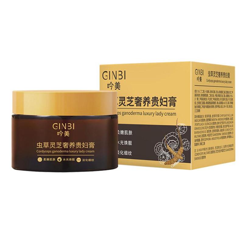 Crème GINBI cordyceps ganoderma
