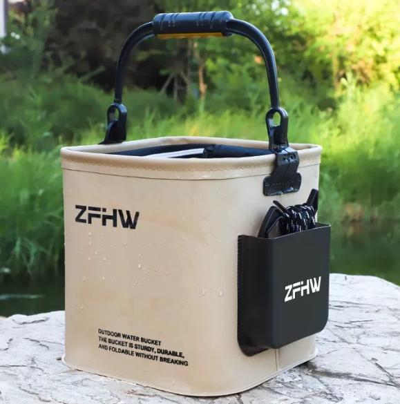 Seau de pêche pliable EVA 13L image 8