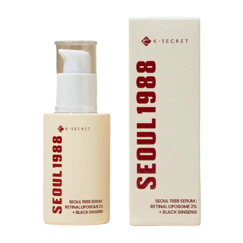 Seoul 1988 Serum : Retinal Liposome 2% + Black Ginseng 30ml image 2