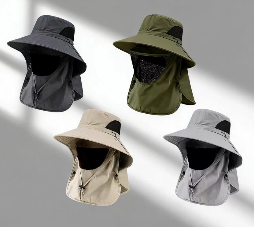 Chapeau anti-soleil pour homme